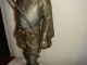 Large French Don Juan Spelter Statue Metalware photo 10