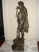 Large French Don Juan Spelter Statue Metalware photo 3