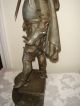 Large French Don Juan Spelter Statue Metalware photo 5