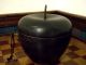 Old Wooden Apple Tea Caddy With Keys And Working Lock Boxes photo 3