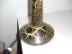Vintage Art Deco Decorated Wood Hand Spanish Carlos Bas Table Lamp Stand. Lamps photo 6