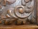 19thc Black Forest Oak Panel Carving With Acorn Other photo 3
