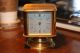 Vintage Seth Thomas Brass Desk Clock - Signed Swiss 167 Clocks photo 5
