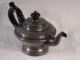 Antique Late 18th Century Britannia Pewter Teapot By 