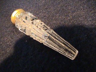 ~antique~victorian~england~perfume Bottle~scent~cut Crystal~no Reserve~$1~ photo