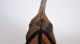 Antique Fritz Bermann Hand Painted Bronze Standing Owl On Leaf Metalware photo 5