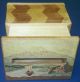 Cigarette Dispenser Wooden Box Art Deco Vtg Old Antique Wood 50s Rare Detalied Boxes photo 1