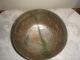 Antique Persian Silvered Copper Hand Engraved Bowl Metalware photo 1
