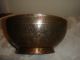 Antique Persian Silvered Copper Hand Engraved Bowl Metalware photo 5
