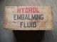 Hydrol Emballing Fluid Wooden Box Hydrol Chemcal Co Boxes photo 3