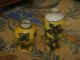 Miniature Antique Vases In Porcelain Dollhouse Doll China Vintage Other photo 1