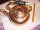 Large Rome Copper Tea Pot 20 Oz. Metalware photo 8
