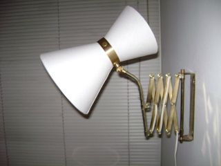 Guariche Mid Century Artelce Sconce Scissor Lamp Sarfatti Eames Deco photo