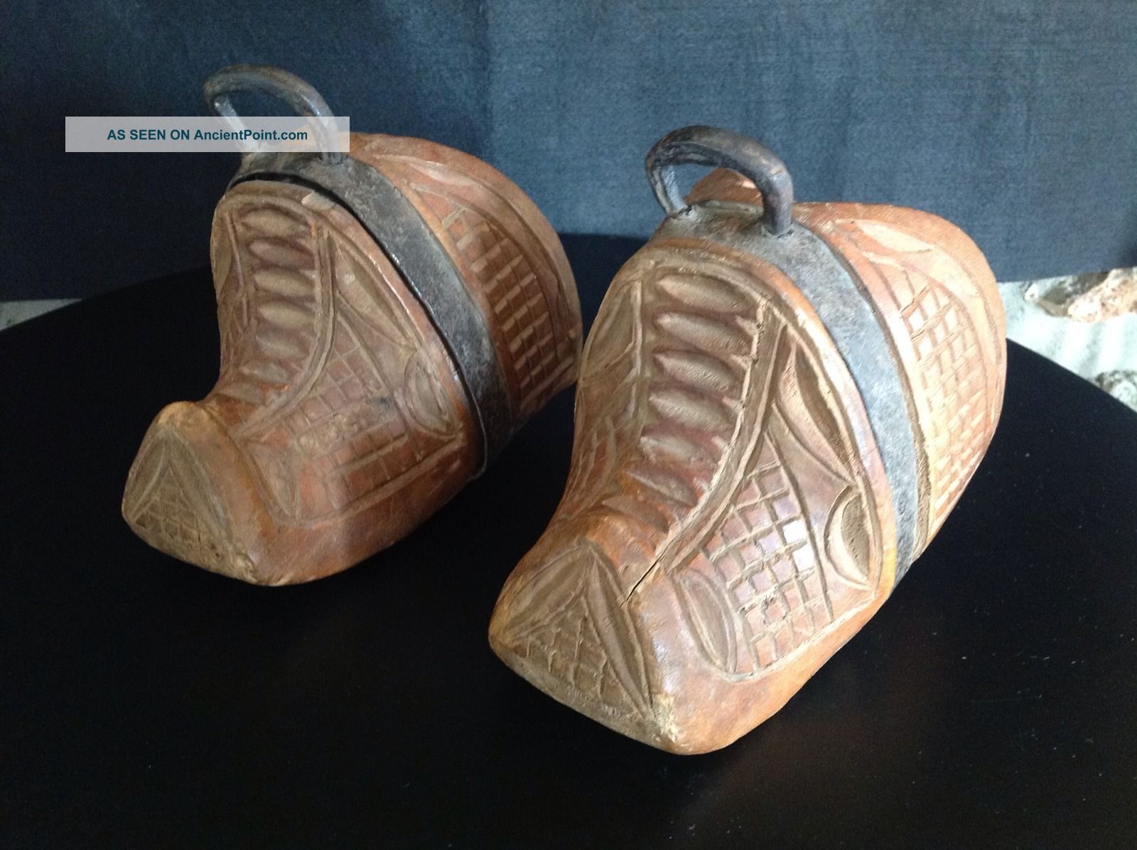 Antique Wooden Stirrups Other photo