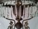 Antique Victorian Style Kerosene/oil Floor Lamp Brass John Scott Made In England Lamps photo 7