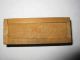 Antique Vintage Vermont Tap And Die Corp.  Lyndonville,  Vt Dovetailed Wooden Box Boxes photo 1