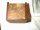 Antique Milton Bradley Co.  Kindergarten No.  5 Wooden Blocks In Dovetailed Box Boxes photo 1