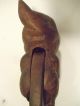 19c Wooden Black Forest Gnome Nutcracker Finely Carved From Switzerland Carved Figures photo 11