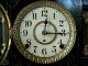 Antique Seth Thomas Black Adamantine 8 Day Wind Mantle Clock - Fluted Columns Clocks photo 9
