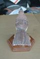 Vintage Carved Wood Wooden Brown Thrasher Bird Figurine Decoy Carved Figures photo 4