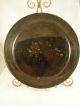 Antique Copper Decorative Platter Metalware photo 2