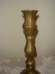 Antique Persian Brass Hand Engraved Candle Holder Metalware photo 5