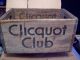 Vintage ~ Clicquot Club ~ Wooden Crate ~ Graphics ~ Check It Out Boxes photo 2