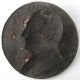 Cast Bronze Portrait Medallion - Profile Of A Man - By B.  Power Signed Metalware photo 2