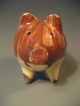 Very Fine Rare Scottish Scotland Pottery Glazed Piggy Pig Bank Ca.  19th C. Figurines photo 2