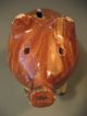 Very Fine Rare Scottish Scotland Pottery Glazed Piggy Pig Bank Ca.  19th C. Figurines photo 6