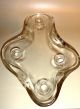 Vintage Mid Century Biomorphic Glass Candle Holder By Pipsan Saarinen; Aalto Era Candle Holders photo 1