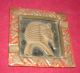 Vintage Ashtray Egyptian Pharaoh Tutankhamun Egypt Metalware photo 1