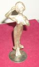 Vintage Copper Woman Figurine 325 Grams Metalware photo 1