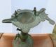 16thc Southern India Bronze Grease Lamp Estate Find Museum Quality Persian Metalware photo 4