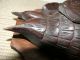 19thc Black Forest Oak Carved Plaque With Birds Other photo 4