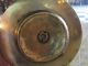Antique Continental Brass Candlestick / Candle Holder Marked Underneath Metalware photo 8