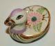 Vintage Porcelain Ceramic Mexico Pottery Gorgeous Little Duck Bird Figurine/dish Figurines photo 3
