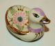 Vintage Porcelain Ceramic Mexico Pottery Gorgeous Little Duck Bird Figurine/dish Figurines photo 7