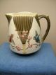 19th Century Antique Majolica Pottery Josiah Wedgwood Large Water Pitcher Pitchers photo 1