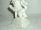 Porcelain Statue Figurine Of Lion Blue & White Shield Nymphenburg Germany W Box Figurines photo 8