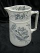 Antique 1880 T&r Boote Pitcher And Platter Daisy Pattern Pitchers photo 6
