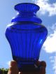Antique Czechoslovakia Cobalt Blue Vase Vases photo 4