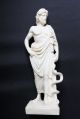 Antique Greek Stature Asklepios God Doctor Medicine Copy Carved Faux Ivory Other photo 2
