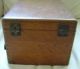 Vintage Wooden Shaw Walker Index Filing Card Recipe Box Boxes photo 3