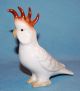 Vintage Porcelain Ceramic Pottery Lovely Little Cockatoo Parrot Bird Figurine Figurines photo 5