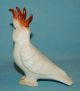 Vintage Porcelain Ceramic Pottery Lovely Little Cockatoo Parrot Bird Figurine Figurines photo 7