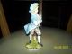 Antique French Porcelain Figure Signed Crossed Arrows Figurines photo 2