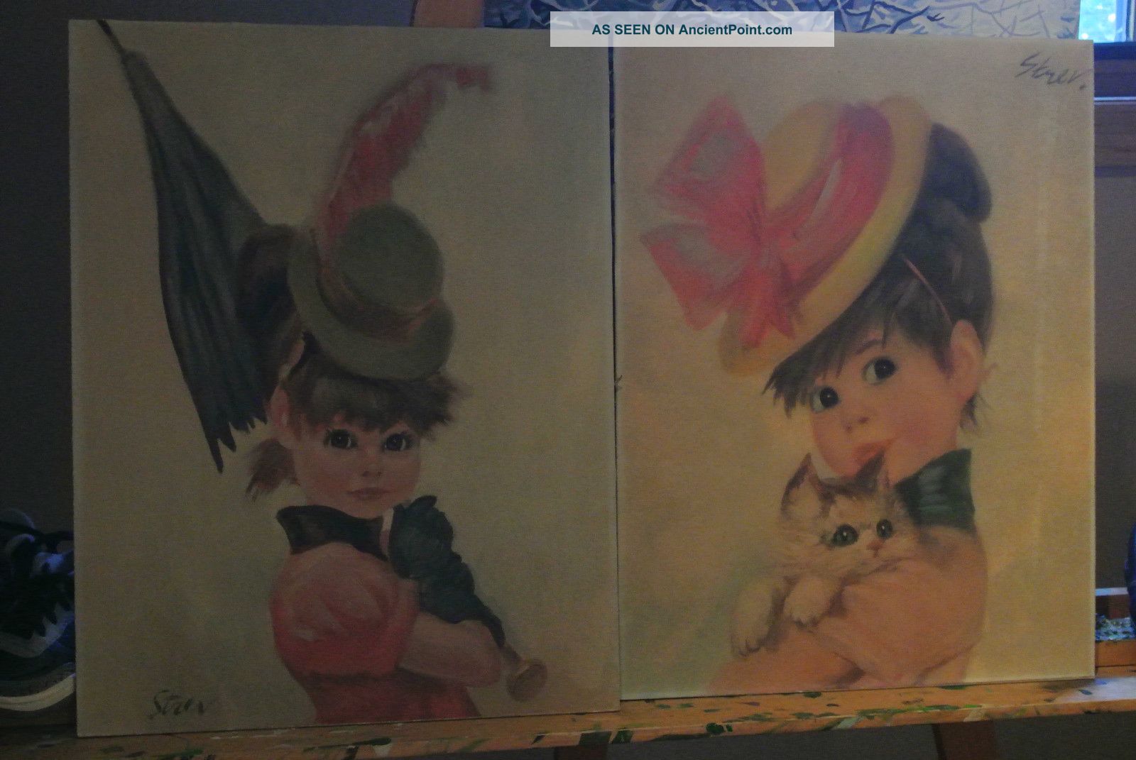 A Pair Of Girl Pictures By Strev 