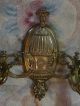 Antique Bradley And Hubbard Wall Candle Sconce Metalware photo 4
