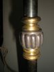Antique Floor Lamp Green Onyx Tole Work Federal Regency Motif 3 Light Lamps photo 10